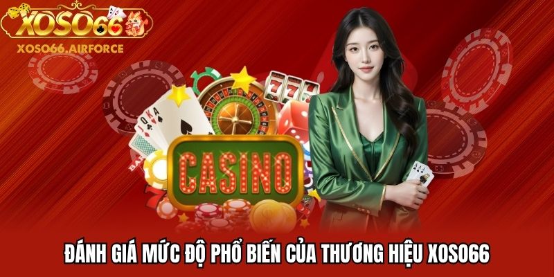 Đánh giá mức độ phổ biến của thương hiệu XOSO66